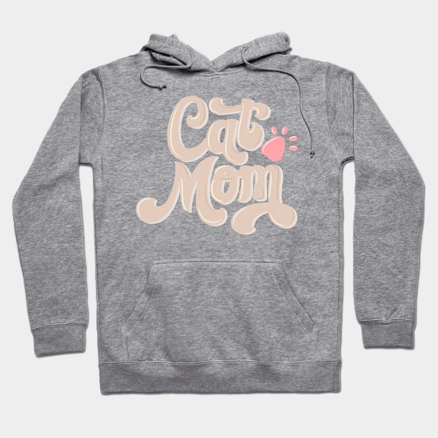 Cat Mom Hoodie by CalliLetters